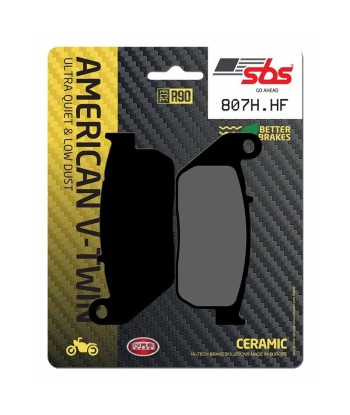 Pastilla de freno SBS P807-HF