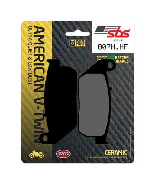 Pastilla de freno SBS P807-HF