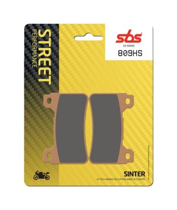 Pastilla de freno SBS P809-HS