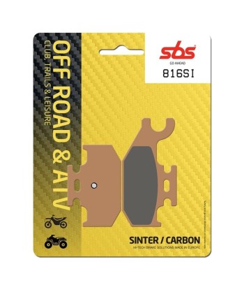 Pastilla de freno SBS P816-SI
