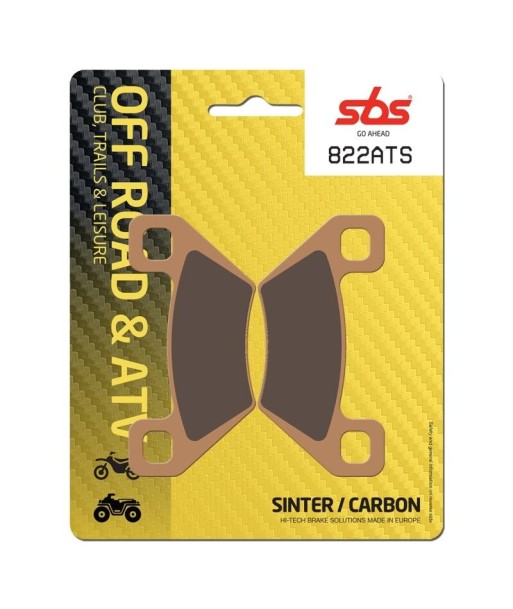 Pastilla de freno SBS P822-ATS