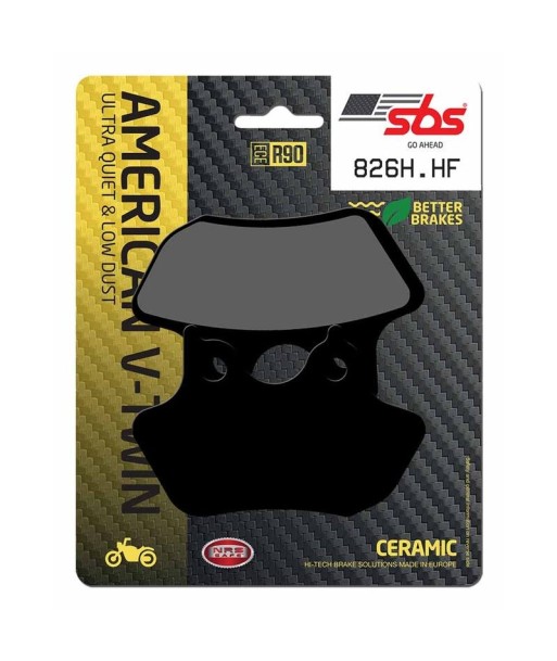 Pastilla de freno SBS P826-HF