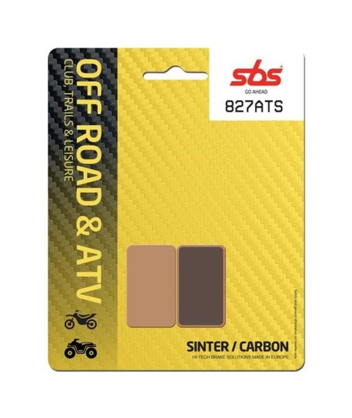 Pastilla de freno SBS P827-ATS