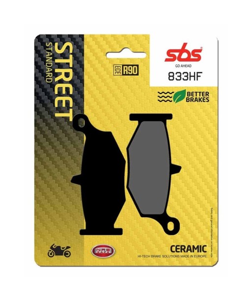 Pastilla de freno SBS P833-HF