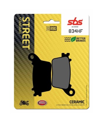 Pastilla de freno SBS P834-HF