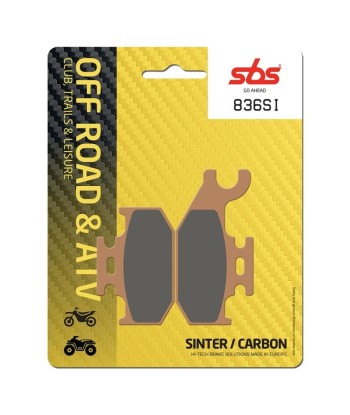 Pastilla de freno SBS P836-SI
