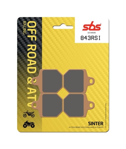 Pastilla de freno SBS P843-RSI