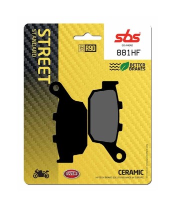 Pastilla de freno SBS P881-HF