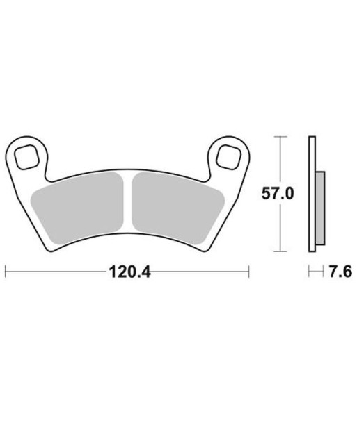 Pastilla de freno SBS P897-PSI
