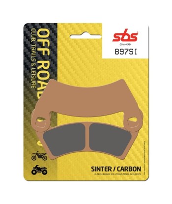 Pastilla de freno SBS P897-SI