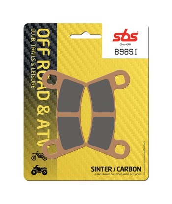 Pastilla de freno SBS P898-SI