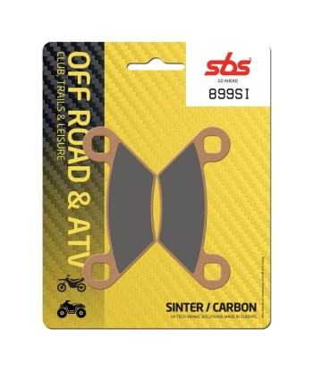 Pastilla de freno SBS P899-SI