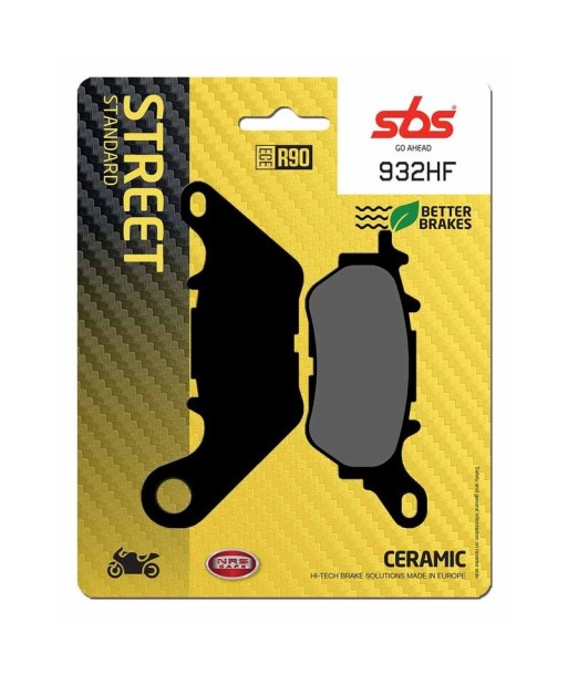 Pastilla de freno SBS P932-HF