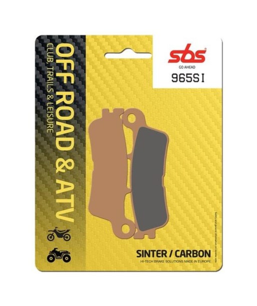 Pastilla de freno SBS P965-SI