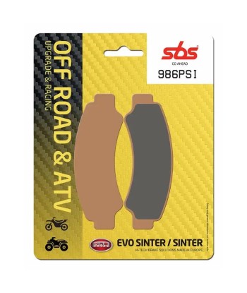 Pastilla de freno SBS P986-PSI