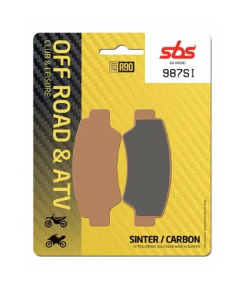 Pastilla de freno SBS P987-SI