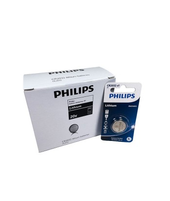 PILA BOTON LITIO PHILIPS CR2032 (CAJA 20u)