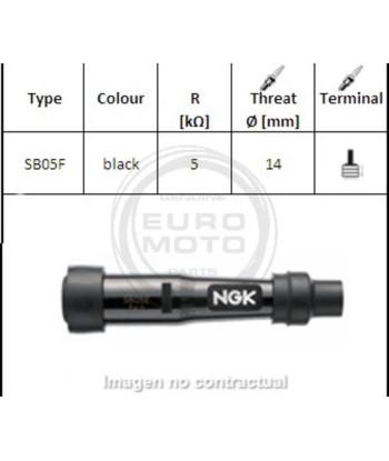 Pipa de Bujía NGK SB05F