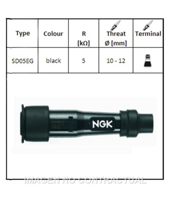 Pipa Bujía NGK SD05EG