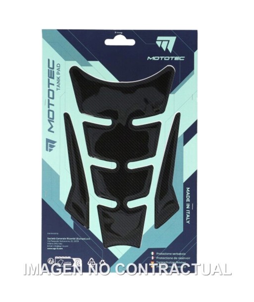 PROTECCION DEPOSITO MOTOTEC T4 COLOR CARBONO