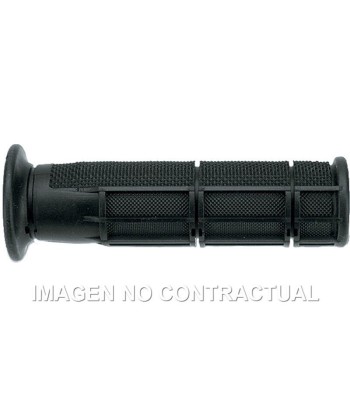 Puños Domino ATV Negros Cerrados D 22 mm L 125 mm
