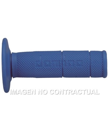 Puños Domino OFF Road Azules Cerrados D 22 mm L 118 mm