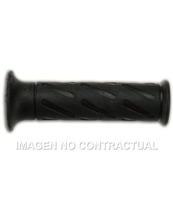 Puños Domino On Road Negros Suzuki abiertos D 22 mm L 124 mm/Izquierda y 118 mm/Derecha