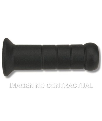 Puños Domino Scooter PVC Negros Cerrados D 22 mm L 122 mm