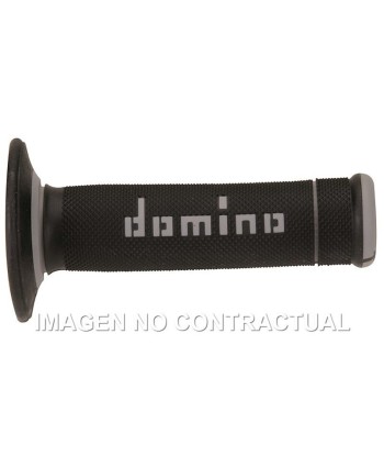 Puños Domino OFF Road X-Treme Negro - Gris Cerrados D 22 mm L 118 mm