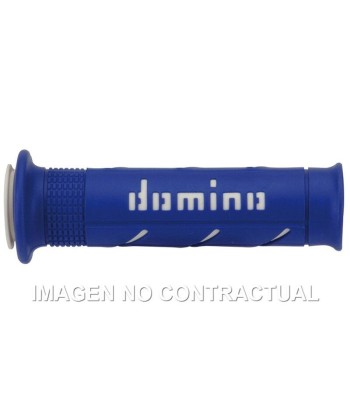 Puños Domino XM2 Super soft Azul - Blanco Abiertos D 22 mm L 120-125 mm