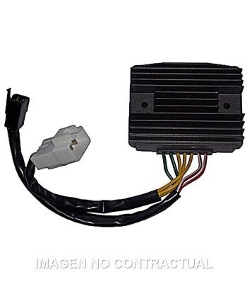 Regulador 12V/45A - CC - 2 Conectores - 7 Cables