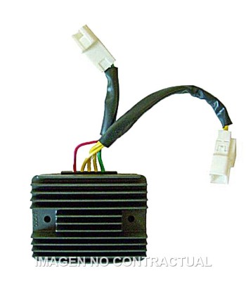 Regulador 12V/35A - Trifase - CC - 5 Cables - 2 Conectores