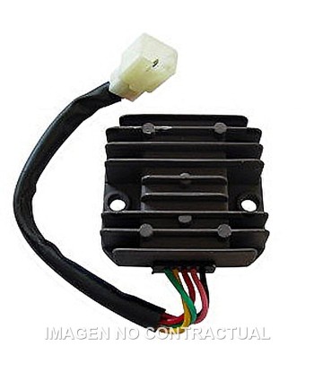 Regulador Honda NSR-F 12V - Monofase - C.C. - 5 cables - 5 fastons