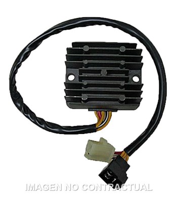 Regulador Japonés SH535-C12 - 12V - Trifase - CC - 5 Cables 2 conectores
