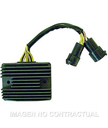 Regulador Japonés Sun SH689-12 - 12V - Trifase - CC - 8 Cables - 2 Conectores redondos