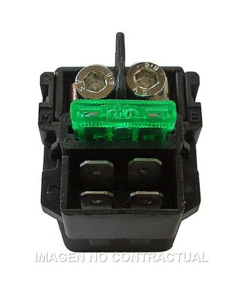 Rele de Arranque 12V/150A - Con Fusible 30A - 4 Fastons