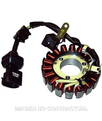 Stator Kokusan Trifase 18 Polos 12V 350W (Mot.Piaggio)  Motor Piaggio Quasar 250 4T