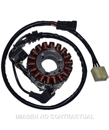 Stator Kokusan Trifase 18 Polos 12V 350W (Motor Piaggio-Quasar I)
