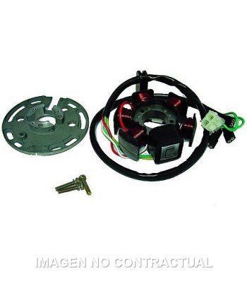 Stator Kokusan 6 Polos 12V 85W (Motor Derbi sin arranque eléctrico)