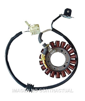 Stator Mitsubishi Trifase 18 Polos con pick-up 2 cables (Motor Yamaha 500 4T Carb)