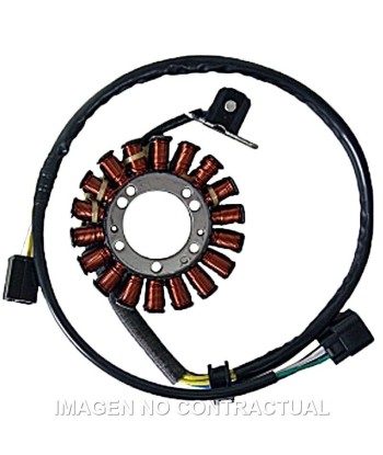 Stator Mitsubishi Trifase 18 polos con pick-up Suzuki DRZ400