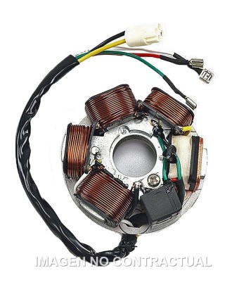 Stator SGR 6 polos Vespa PX T5