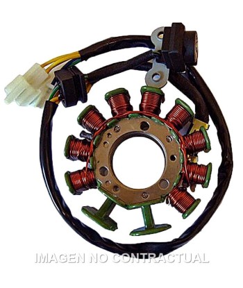 Stator SGR Trifase 11 Polos con pick-up externo (Motor Kymco 125/200 4T Carburador)
