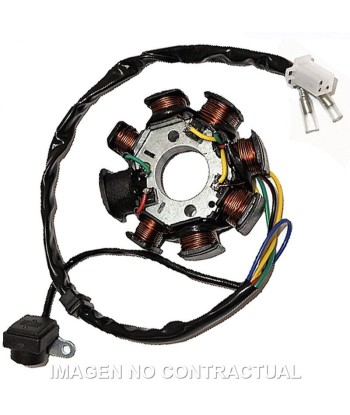 Stator SGR 8 polos (motores chinos GY6-8C)