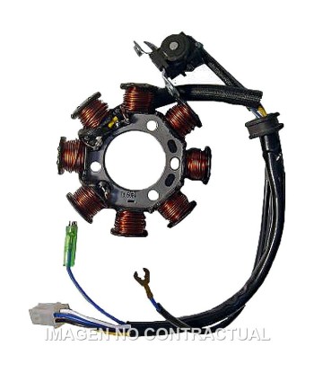 Stator SGR Monofase 8 Polos con pick-up