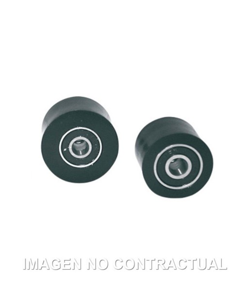 RODILLOS DE CADENA POLISPORT NEGRO 42MM