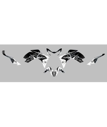 Kit Deco UP Maximize Negro-Blanco Suzuki GSR750