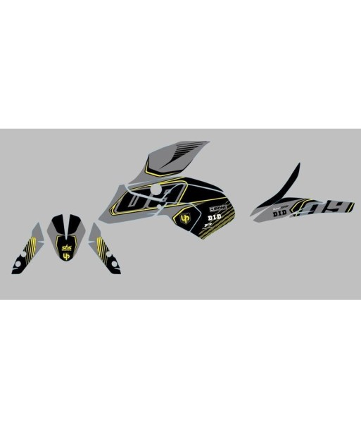 Kit Deco UP Maximize Gris-Amarillo Yamaha MT09