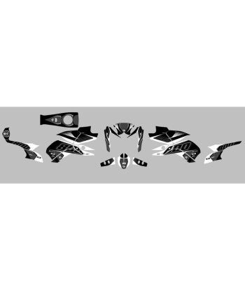 Kit Deco UP Maximize Negro-Blanco Yamaha FZ8