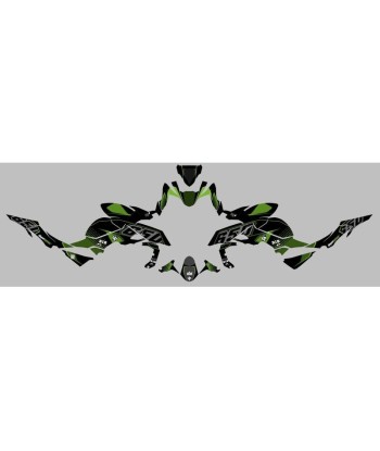 Kit Deco UP Maximize Negro-Verde Kawasaki Z650